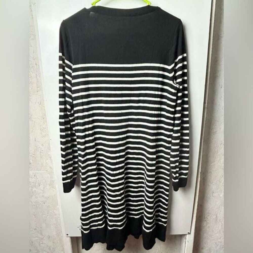 Kate Spade Broome street striped long sleeve sweater dress - Picture 6 of 7